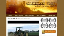 Sustainable Table Movie Website